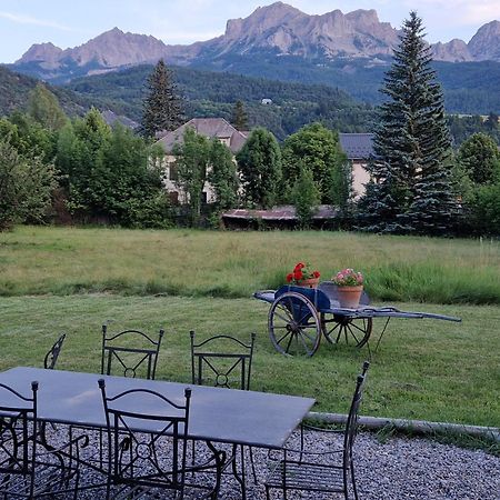 Maison Dans Parc Cloture Barcelonnette Exterior foto